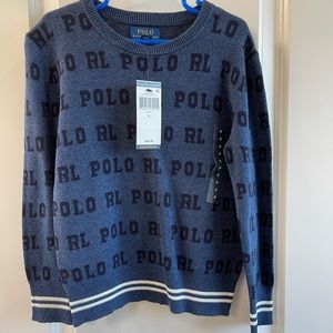 Boys polo sweater size 6